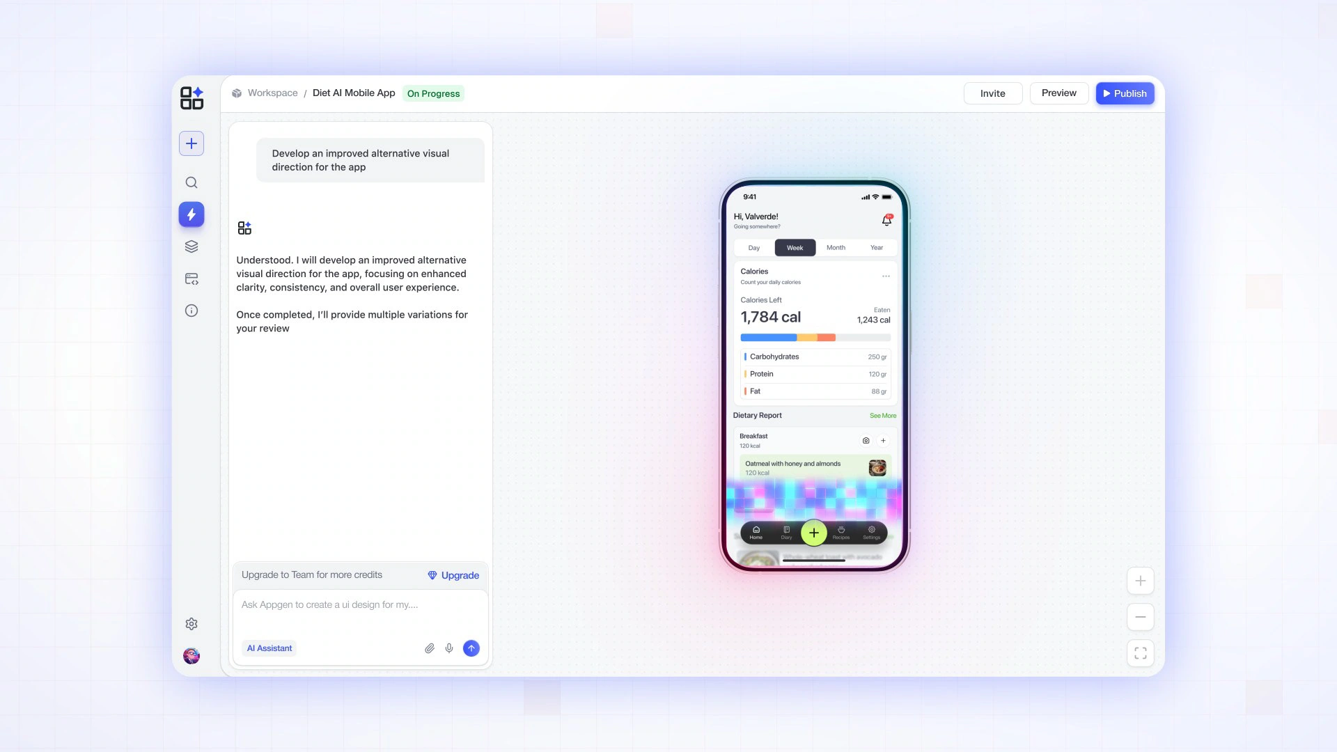 AppGen — project frame 15